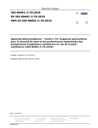 NBN EN ISO 80601-2-79:2019