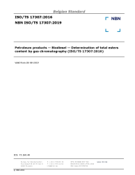NBN ISO/TS 17307:2019