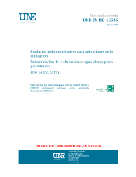 UNE-EN ISO 16536:2020