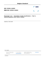 NBN ISO 11010-1:2023