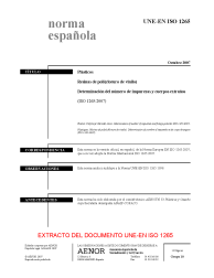 UNE-EN ISO 1265:2007