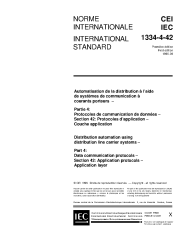 IEC 61334-4-42:1996