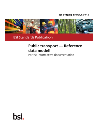 PD CEN/TR 12896-9:2016