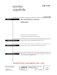 UNE 17704:2002