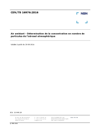 CEN/TS 16976:2016