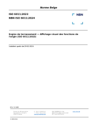 NBN ISO 6011:2024