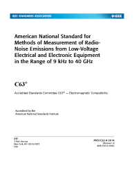 IEEE/ANSI C63.4:2014