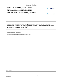 NBN EN ISO 4126-1:2013/A1:2016