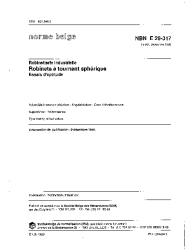 NBN E 29-317:1988