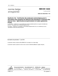 NBN EN 15859:2010