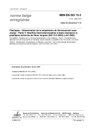 NBN EN ISO 75-3:2004