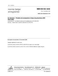 NBN EN ISO 4049:2009