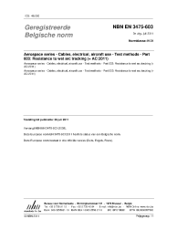 NBN EN 3475-603:2011