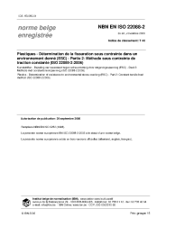 NBN EN ISO 22088-2:2006