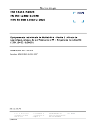 NBN EN ISO 12402-2:2020