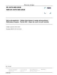 NBN EN 3475-605:2018