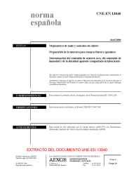 UNE-EN 13040:2008 (R2019)