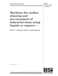 BS EN 12921-1:2005+A1:2010