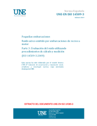 UNE-EN ISO 14509-3:2019
