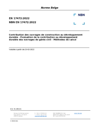 NBN EN 17472:2022