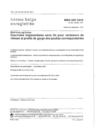 NBN ISO 3410:1991