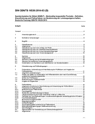 DIN CEN/TS 16526*DIN SPEC 3190:2014-03