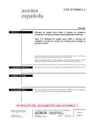 UNE-EN 50085-2-1:2008 (R2019)