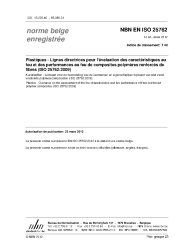 NBN EN ISO 25762:2012