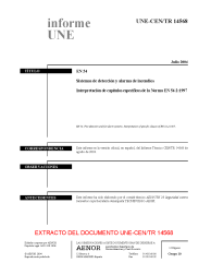 UNE-CEN/TR 14568:2004