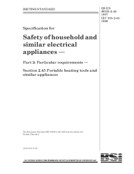 BS EN 60335-2-45:1997