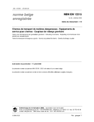 NBN EN 13315:2002