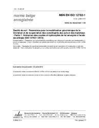 NBN EN ISO 12782-1:2012