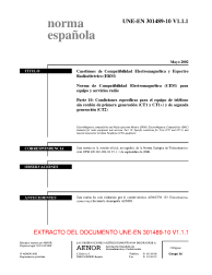UNE-EN 301489-10 V1.1.1:2002