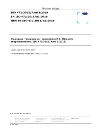 NBN EN ISO 472:2013/A1:2019