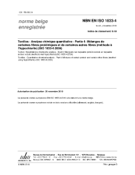 NBN EN ISO 1833-4:2010