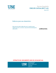 UNE-EN 14516:2017+A1:2019 (R2021)
