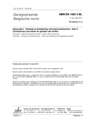 NBN EN 1992-3 NL:2011