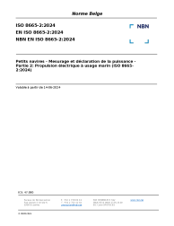 NBN EN ISO 8665-2:2024