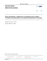 NBN EN 9133:2018