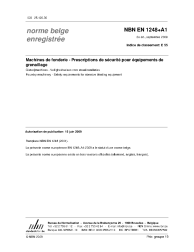 NBN EN 1248+A1:2009