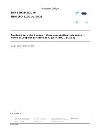 NBN ISO 11001-1:2021