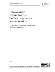 BS ISO/IEC TR 15504-5:1999