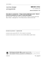 NBN EN 1279-6:2002