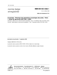 NBN EN ISO 3382-1:2009