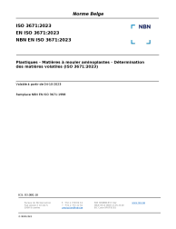 NBN EN ISO 3671:2023