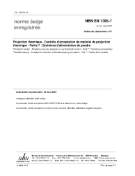 NBN EN 1395-7:2007