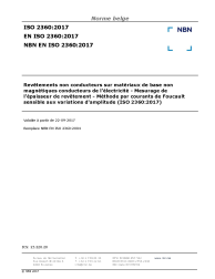 NBN EN ISO 2360:2017