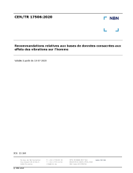 CEN/TR 17506:2020