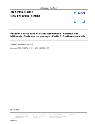 NBN EN 16932-3:2018