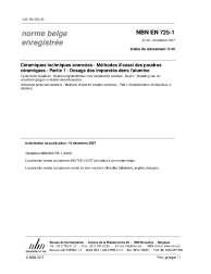 NBN EN 725-1:2007